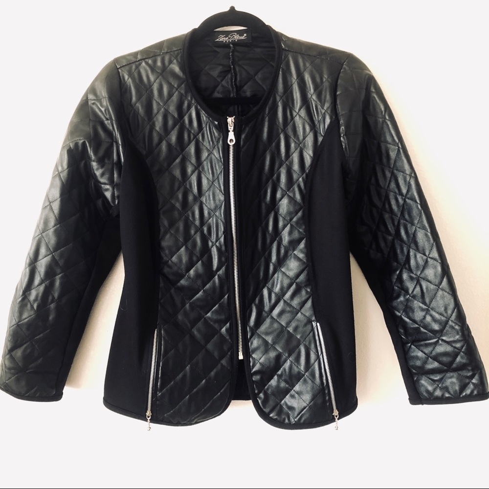 Faux Leather Jacket 3/$20